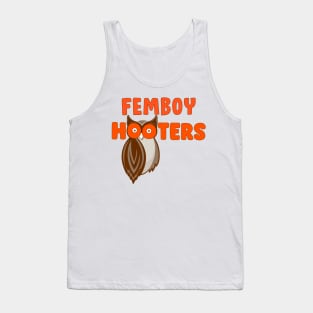 Femboy Hooters - Uniform Logo Tank Top